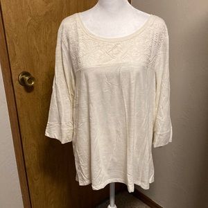 Coral Bay Cream Colored Tunic